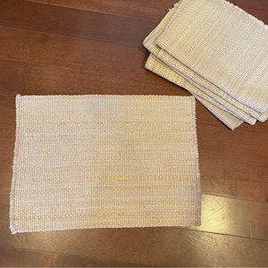 Woven placemats (set of 6)